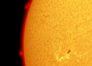 Flares on the sun - Neil Phillipson