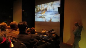 The final talk of the Big 9 Challenge tour at WWT London Wetland Centre