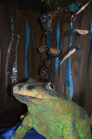Life Under the Surface display at WWT London Wetland Centre