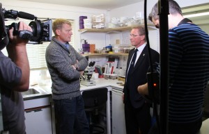 Martin Spray also welcomed the lead compliance campaign while being filmed for BBC1’s Countryfile