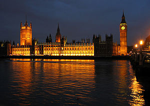 WWT regularly advises MPs on wetland matters - though they only have to look out the window to see submerged tidal mudflats!