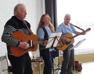 Folk band 'Shipwrecked' will perform a bunch of birdy tunes both days in the Outlook In.