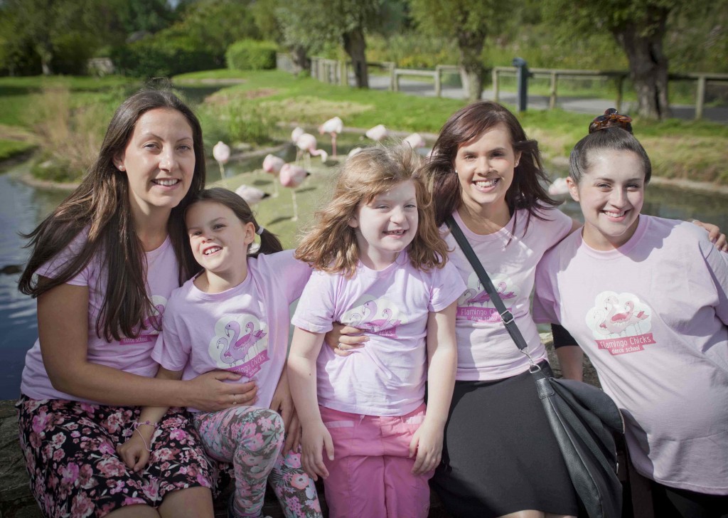 From L to R: Katie Sparkes, Poppy Maclean (age 7), Issy Smee (age 7), Charlotte Lonsdale, Rachel Spain taken by Phil Maclean