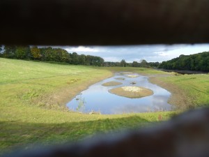 Saline lagoon