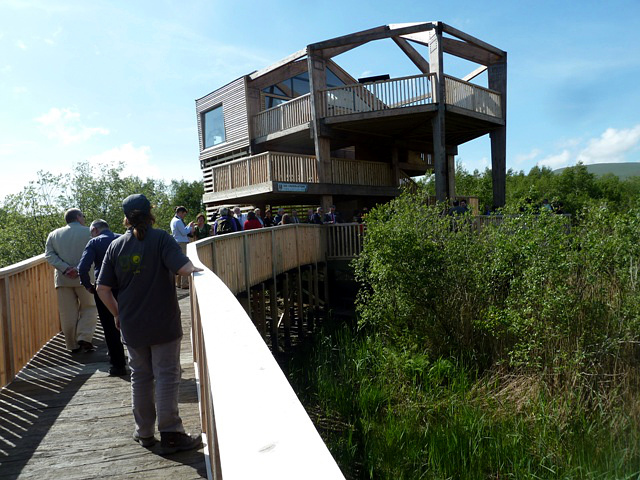 The new osprey observatory in the Dyfi biosphere reserve, Wales