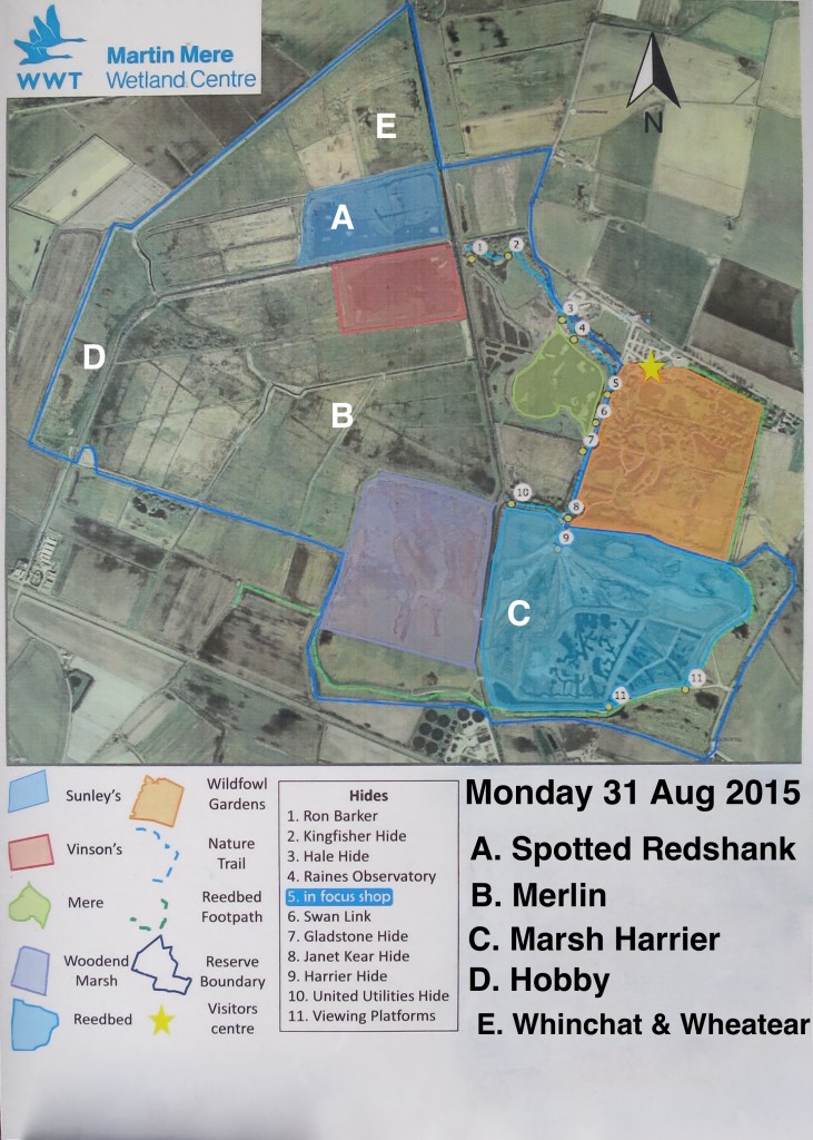 Martin Mere Map