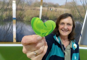 Your own little green heart - wear it with pride!