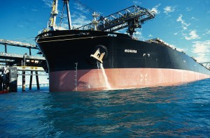 Fill the ballast tanks on one continent, empty them in another (c) CSIRO