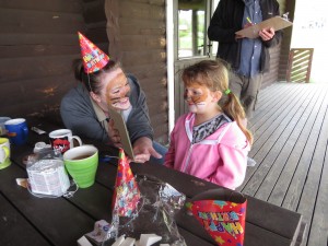 1. Charlotte Fell face painting