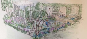 WWT's Working Wetland Garden concept art