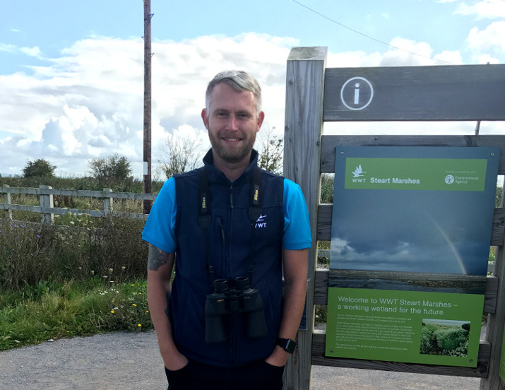 Our volunteer Daniel Modley talks about life on the Steart Marshes | WWT