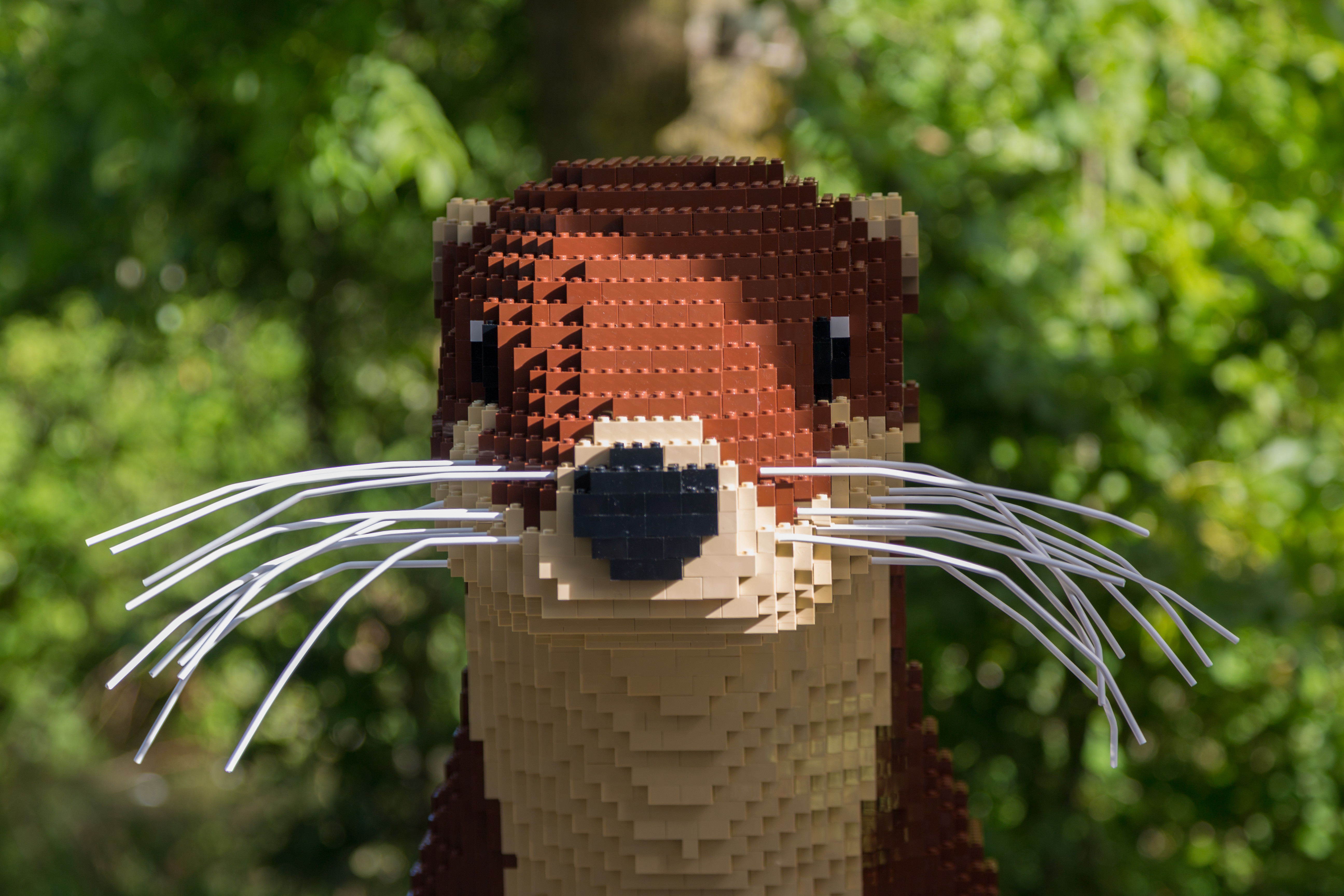 Giant LEGO Brick Animal Trail