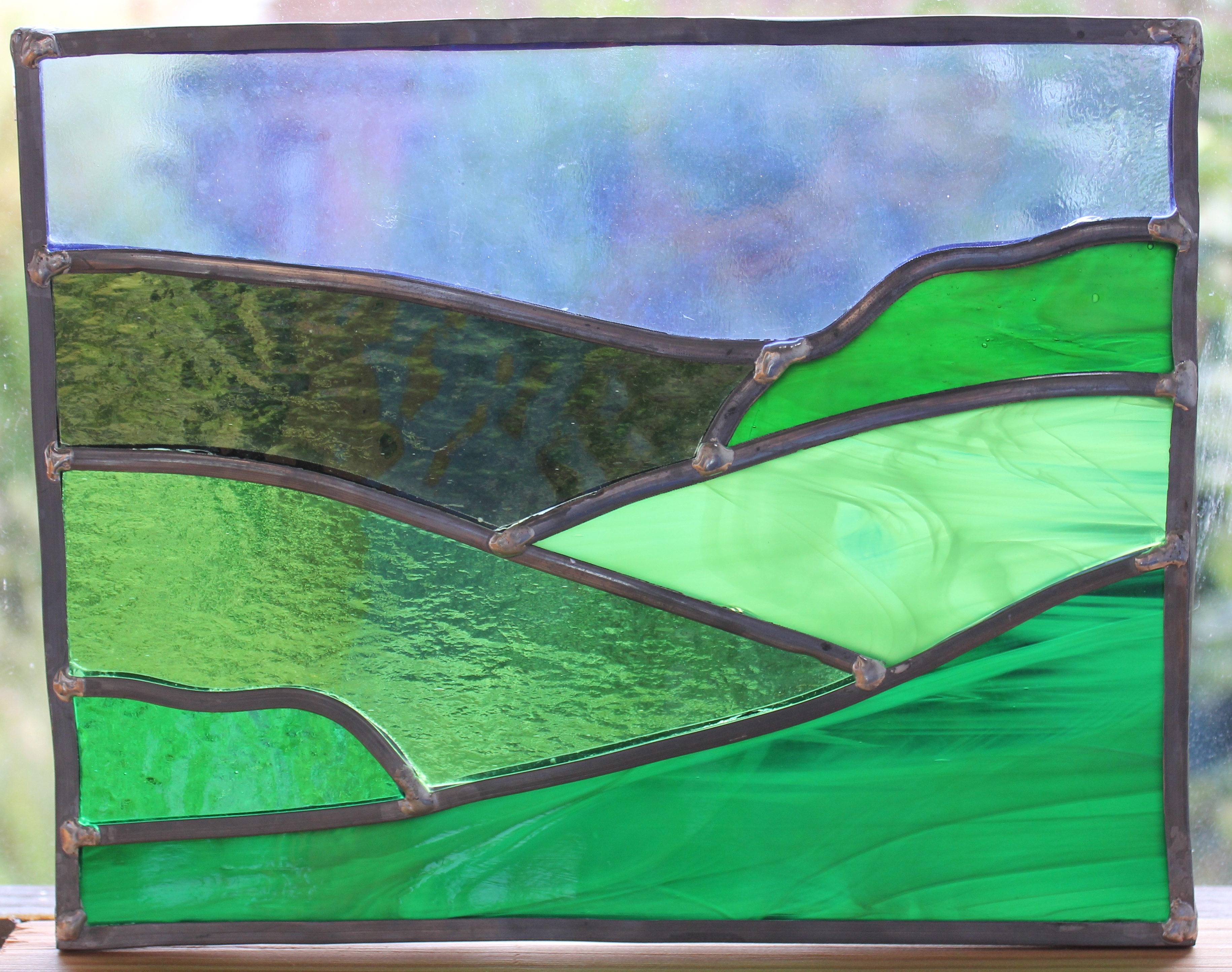 View: Stained Glass Wetland Landscapes
