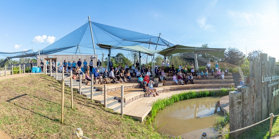 WWT and Slimbridge celebrate 75th year and completion of 2020 project