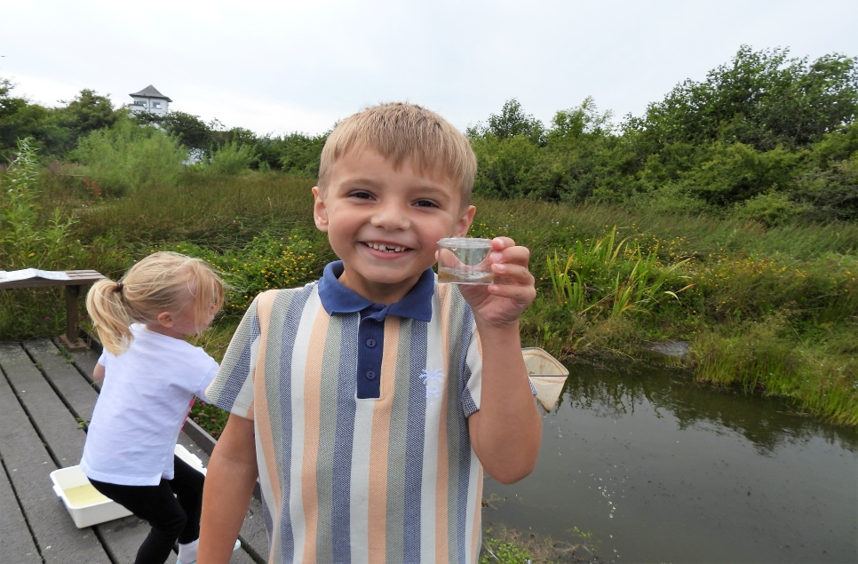 Families flock to WWT Caerlaverock to become fully-fledged Wetland Rangers 