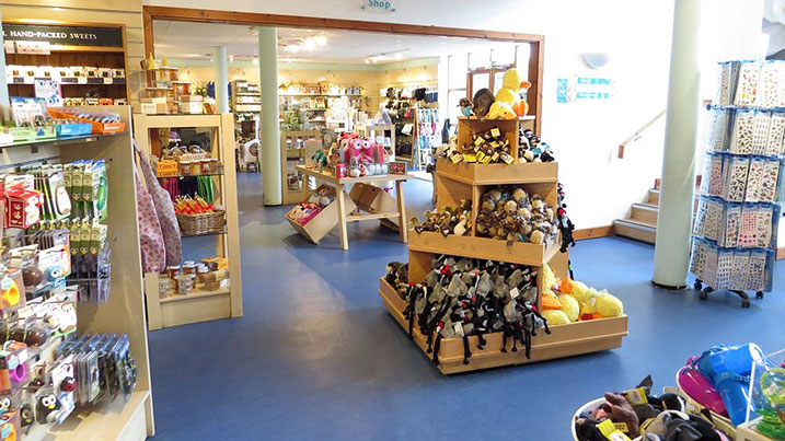 Image of our accessible gift shop