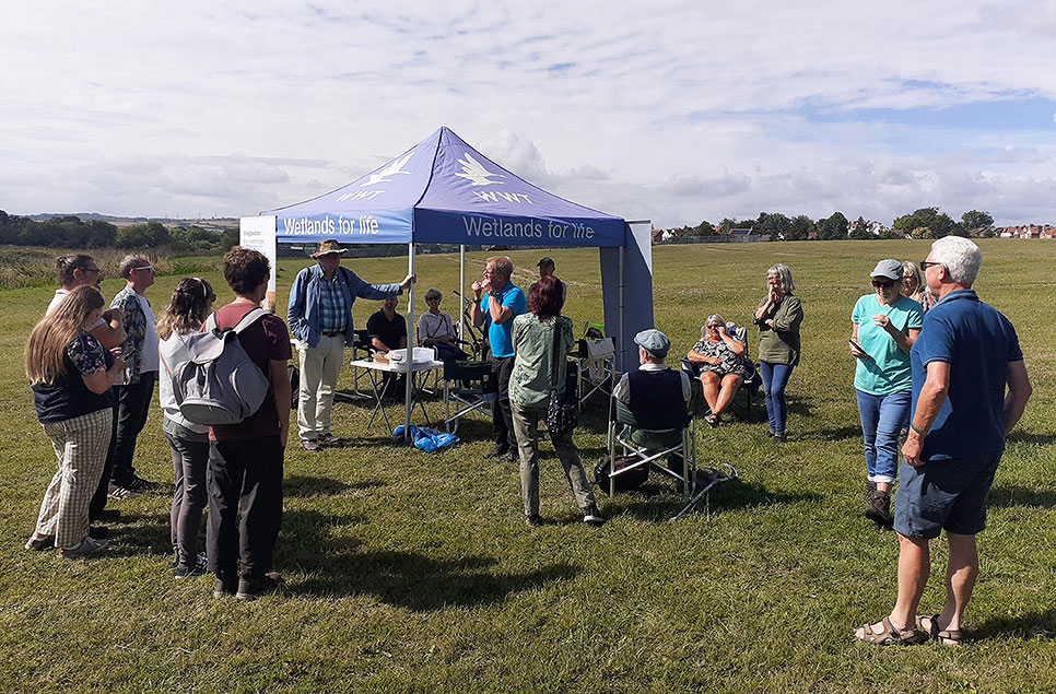 Somerset town enjoys the benefits of wetland project one year on