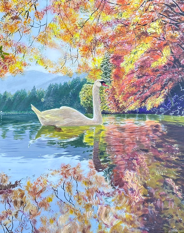 Autumn Lake by Susan Williams