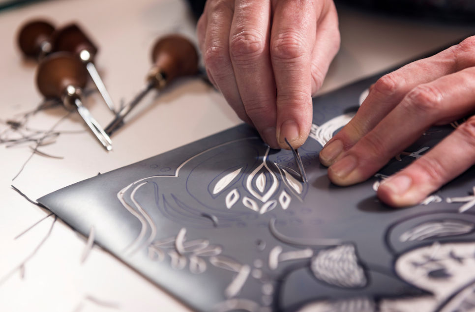 Printing Nature Linocut Workshop