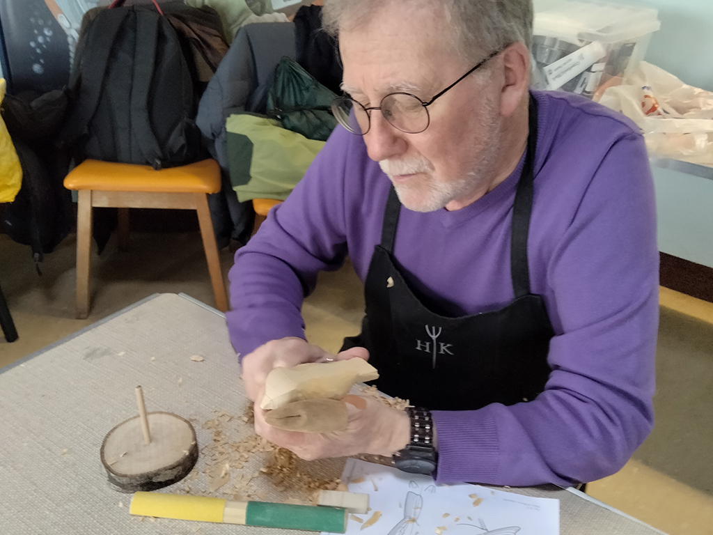 Begin Wood Carving - Long-tailed tit