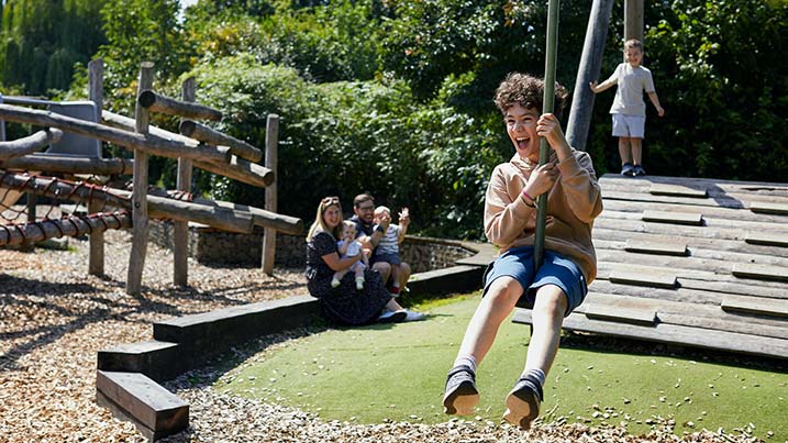 WWT Martin Mere outdoor play area