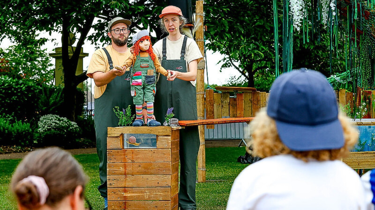 View: Upstream Puppet Show