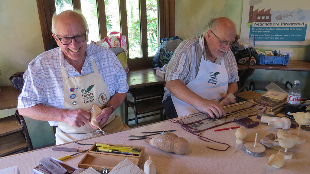 View: Bentley Wildlife Wood Carvers Showcase February