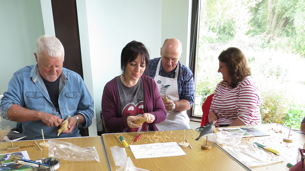 View: Begin Woodcarving Workshop - Bullfinch
