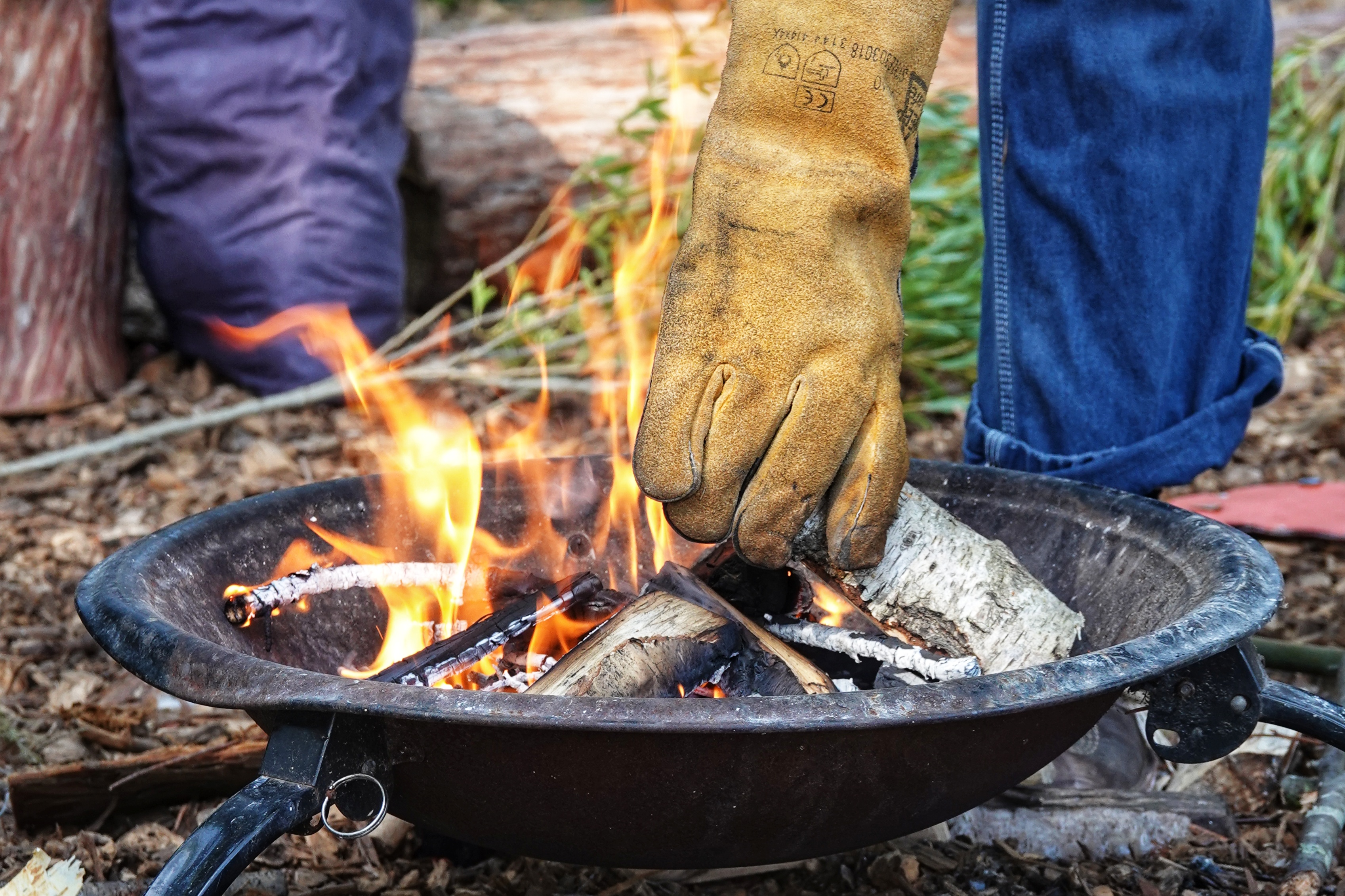 Wetland Wellbeing Workshop - Fire Skills and Bread Making