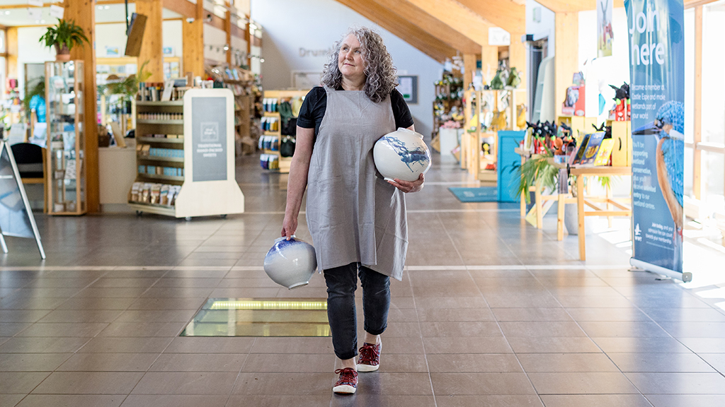 Clay, culture, and Castle Espie: an interview with resident artist Tracey Johnston