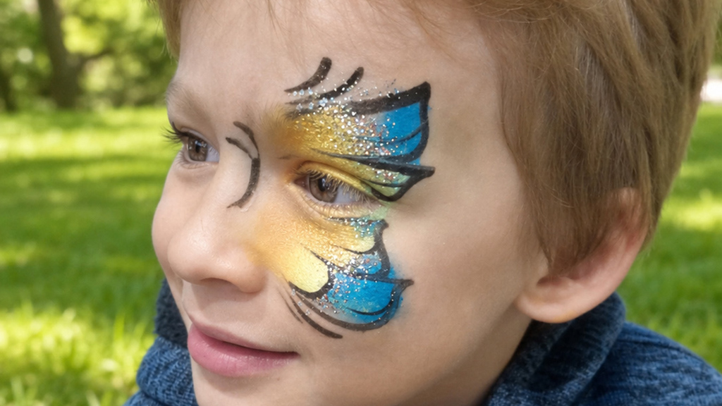 Dragonfly Face Painting  sessions