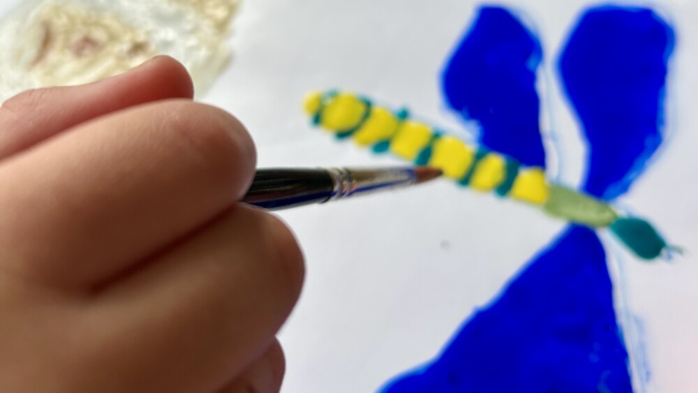 Dragonfly Window Sticker Art Workshop