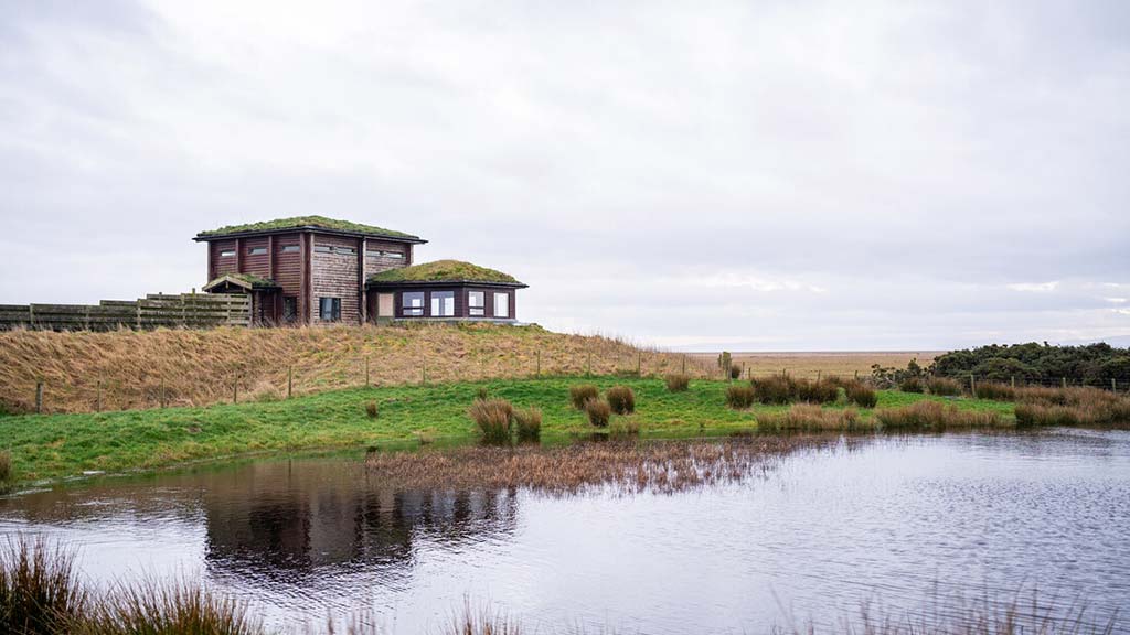 Salcot Merse Observatory at WWT Caerlaverock