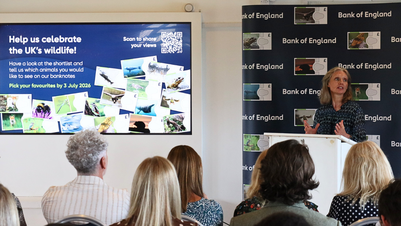 WWT London Wetland Centre hosts national wildlife banknote consultation
