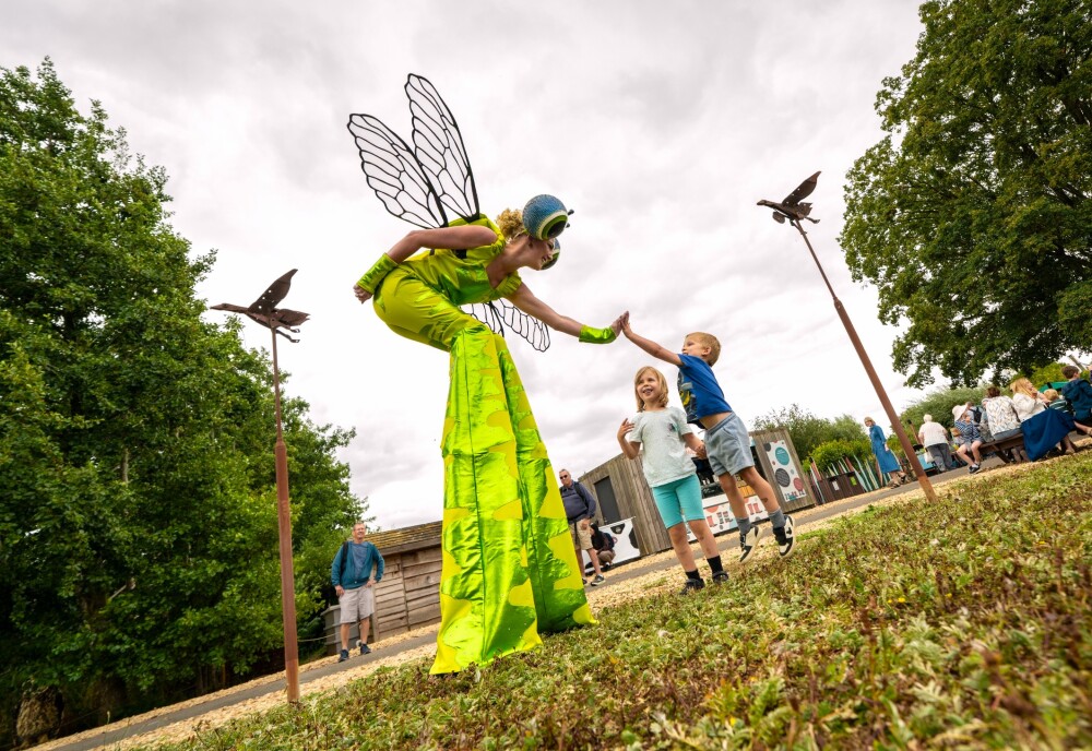 Dragonfly Stilt Walkers
